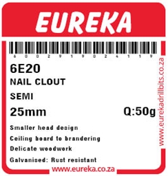 6E20 - Clout Nail -6E20_label_T